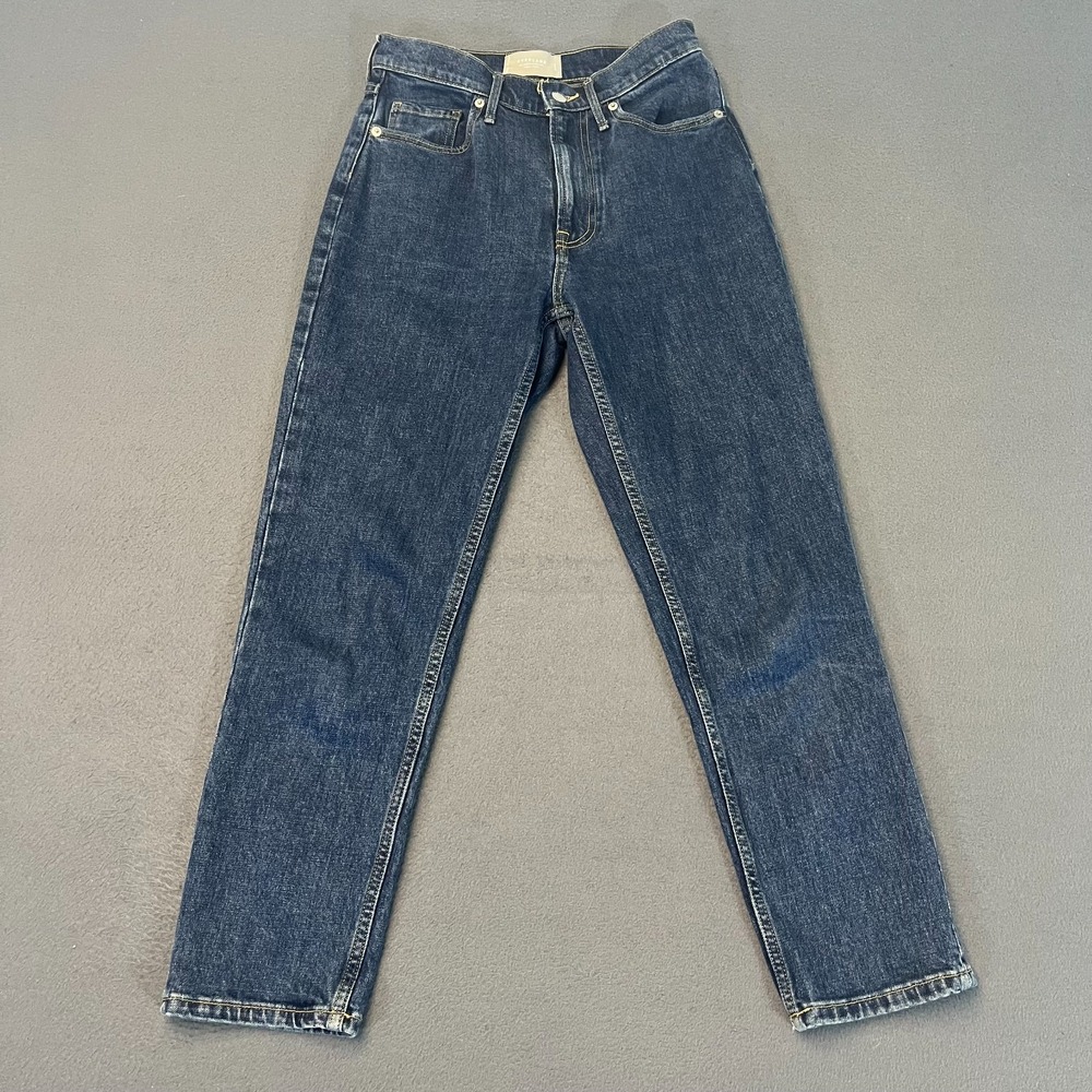 Everlane The Original Cheeky Jean Women's Size 25 Crop High Rise Blue (25x25.5L)
